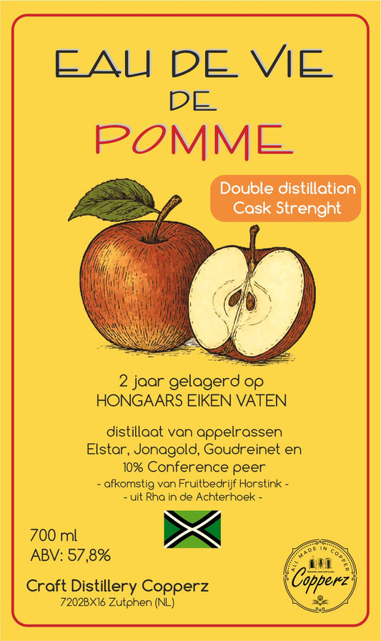 Eau de Vie de Pomme (Calvados) Cask Strenght 57,8%